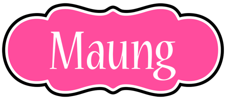 Maung invitation logo