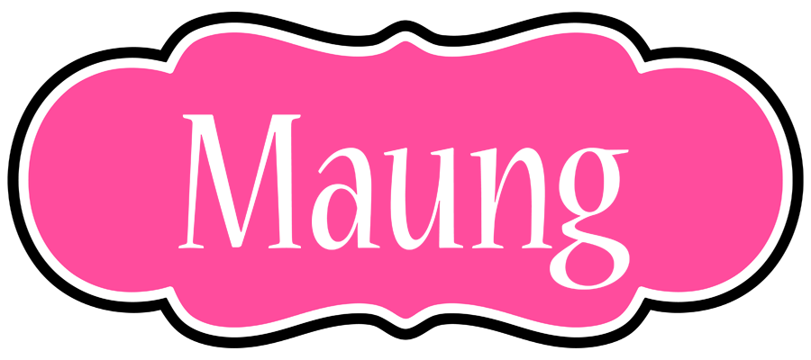 Maung invitation logo