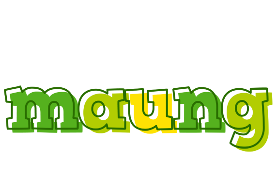 Maung juice logo