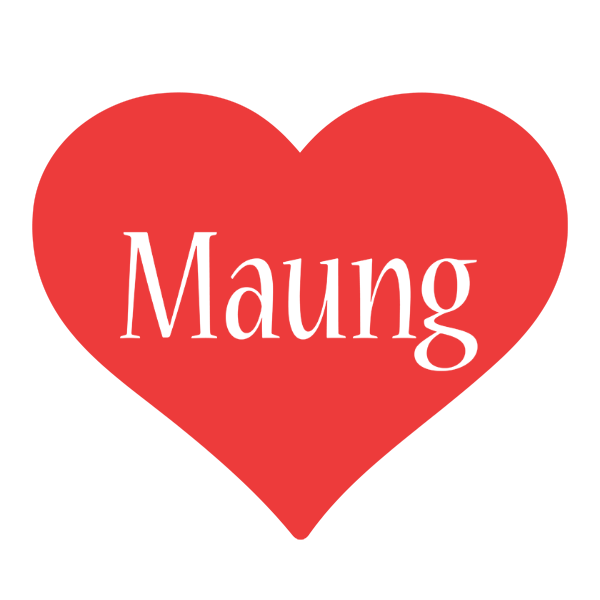 Maung love logo