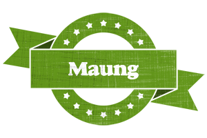 Maung natural logo