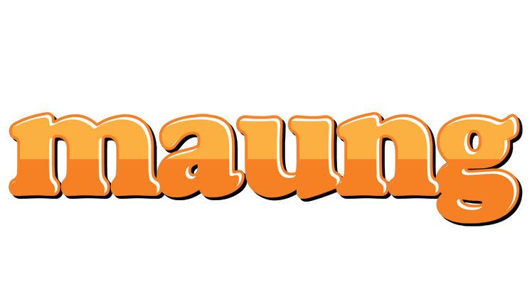 Maung orange logo