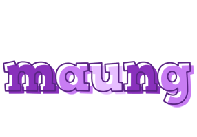 Maung sensual logo