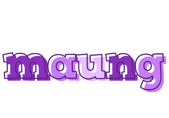 Maung sensual logo
