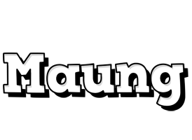 Maung snowing logo