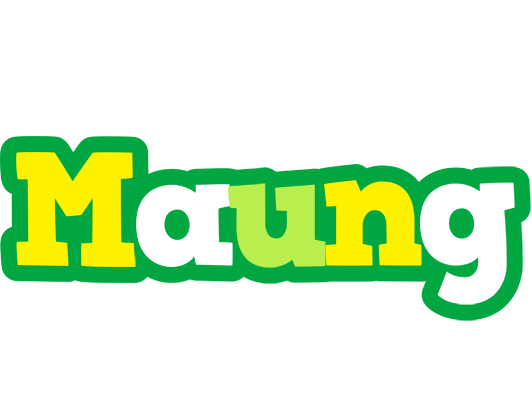 Maung soccer logo