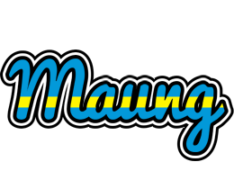 Maung sweden logo