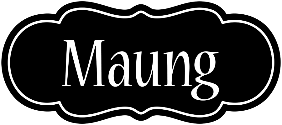 Maung welcome logo
