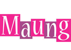 Maung whine logo