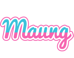 Maung woman logo