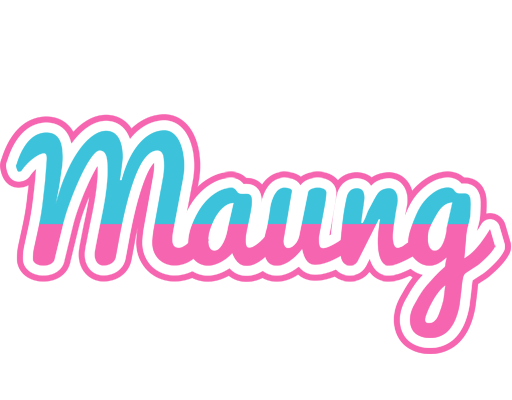 Maung woman logo