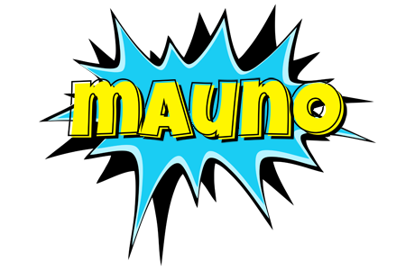 Mauno amazing logo
