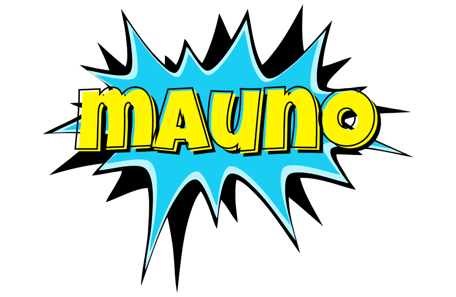 Mauno amazing logo