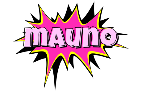 Mauno badabing logo