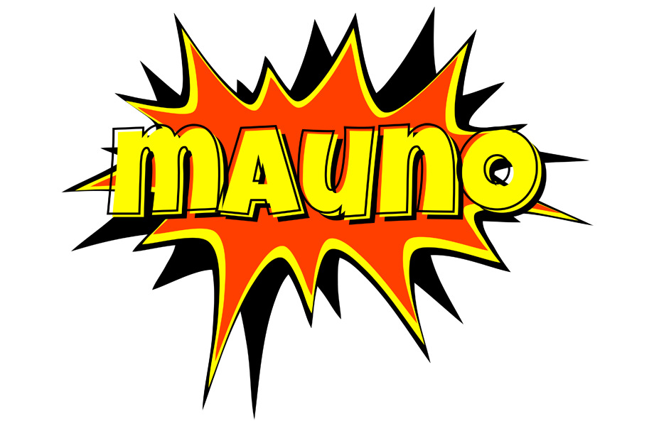 Mauno bazinga logo