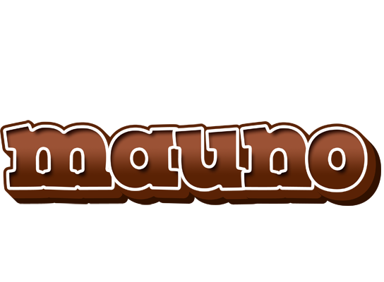 Mauno brownie logo
