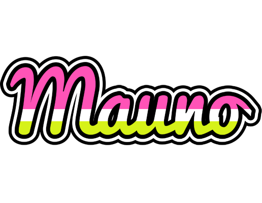 Mauno candies logo
