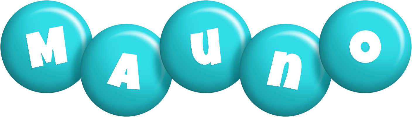 Mauno candy-azur logo