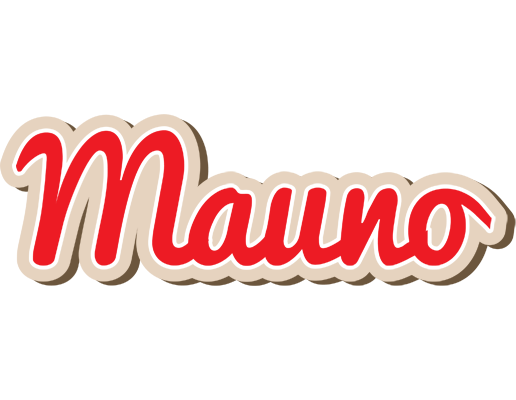Mauno chocolate logo