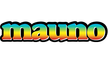Mauno color logo