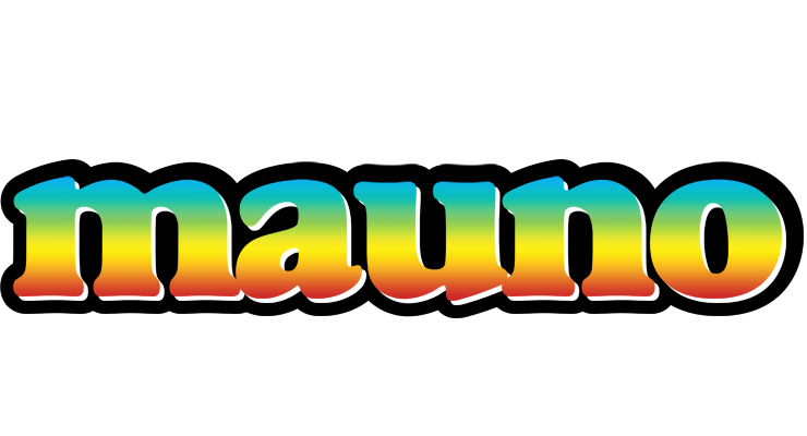 Mauno color logo
