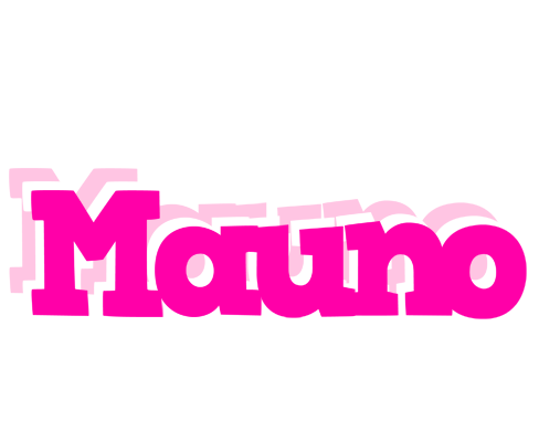 Mauno dancing logo