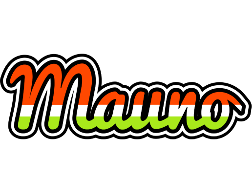 Mauno exotic logo