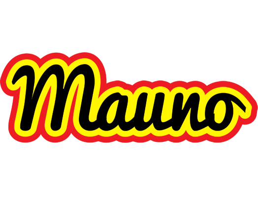 Mauno flaming logo