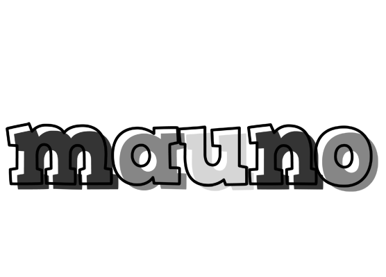 Mauno night logo