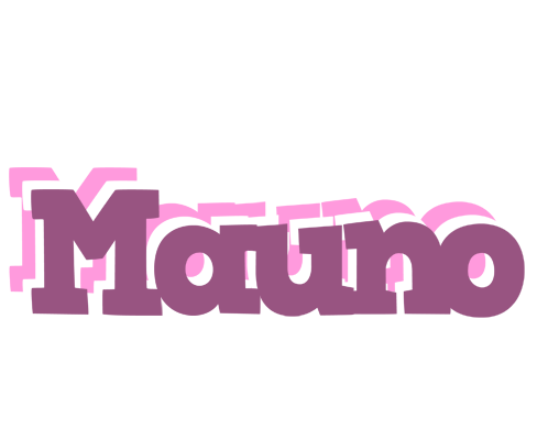 Mauno relaxing logo