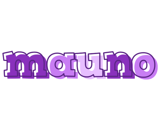 Mauno sensual logo