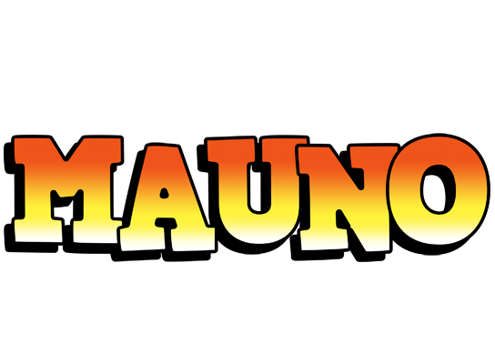 Mauno sunset logo