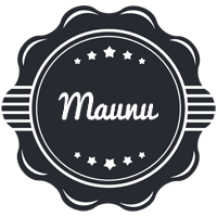 Maunu badge logo