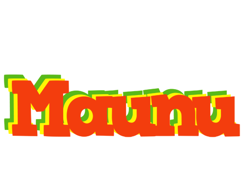 Maunu bbq logo