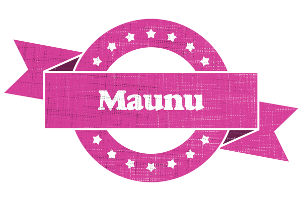 Maunu beauty logo