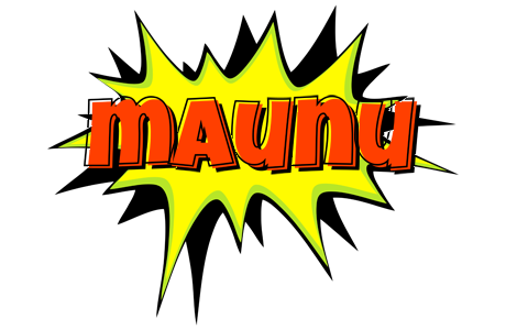 Maunu bigfoot logo