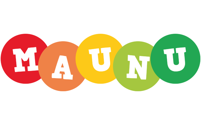 Maunu boogie logo