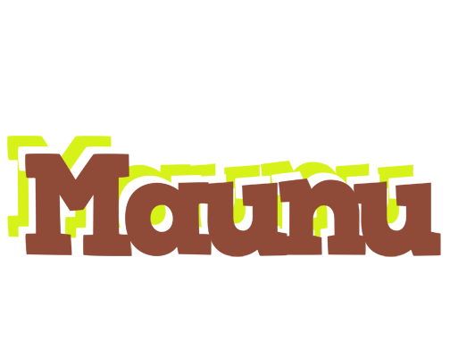 Maunu caffeebar logo