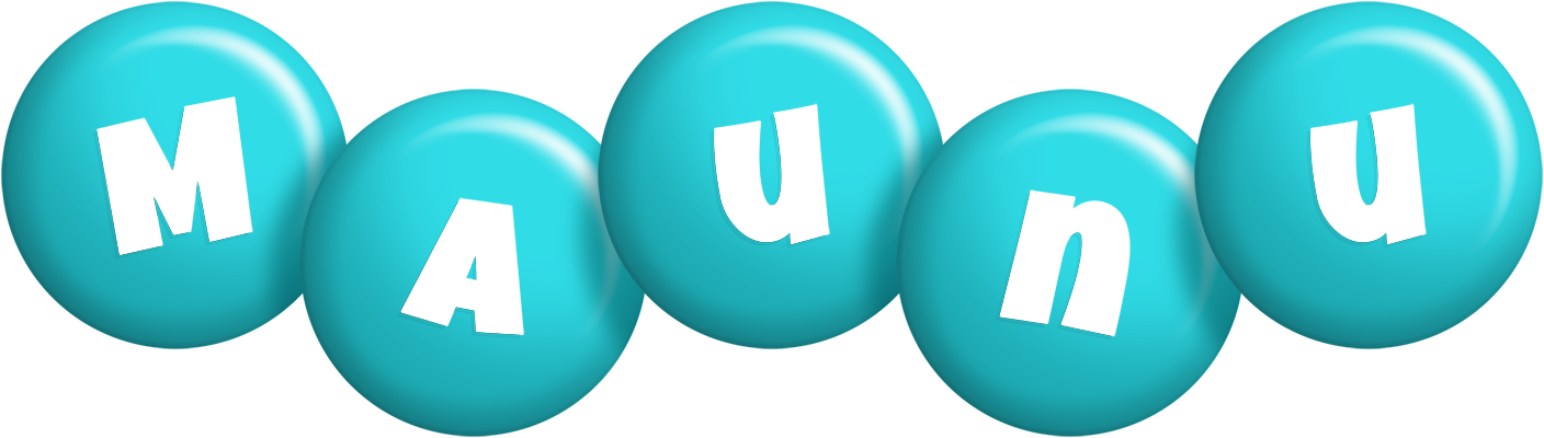 Maunu candy-azur logo