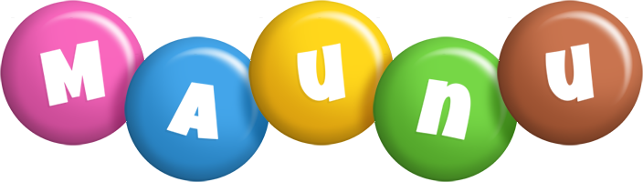 Maunu candy logo