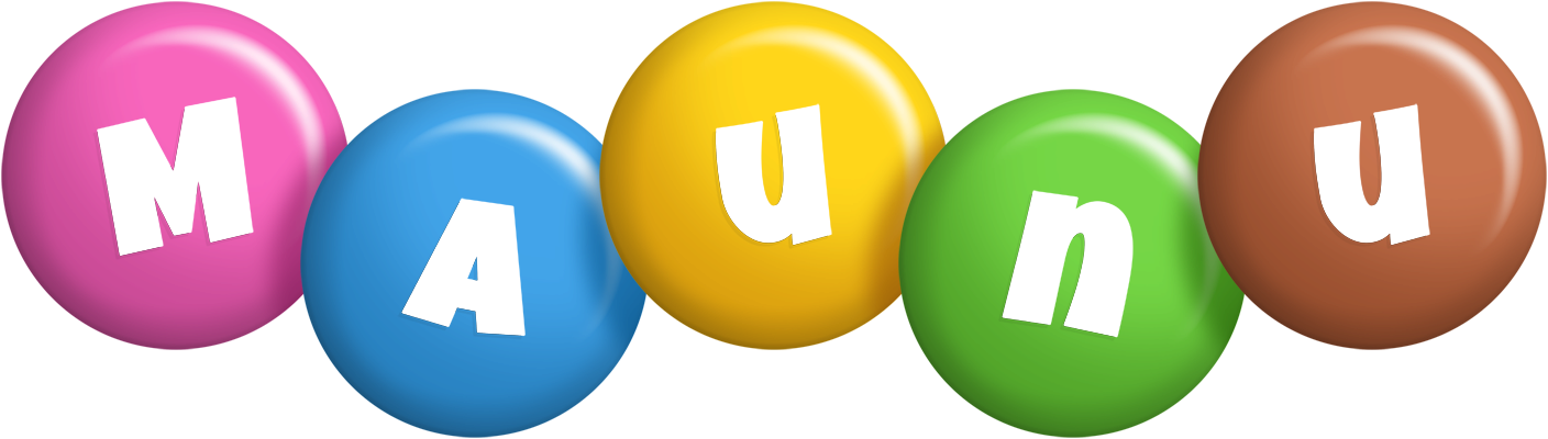 Maunu candy logo