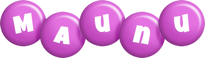 Maunu candy-purple logo