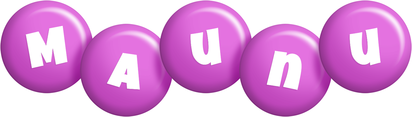 Maunu candy-purple logo