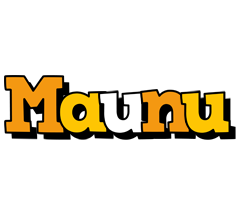 Maunu cartoon logo