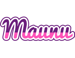 Maunu cheerful logo