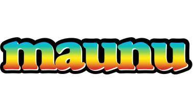 Maunu color logo