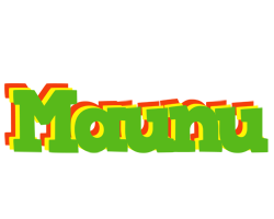 Maunu crocodile logo