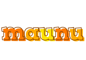 Maunu desert logo