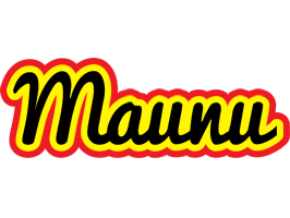 Maunu flaming logo