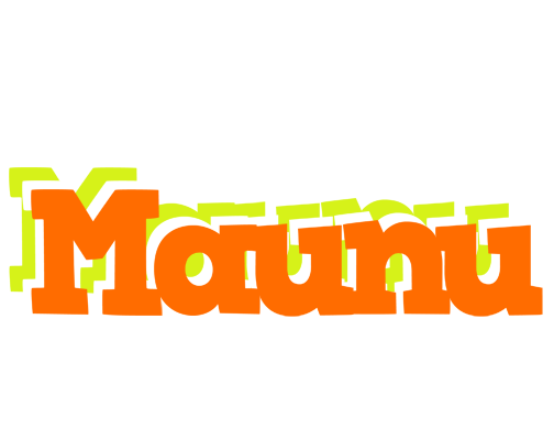 Maunu healthy logo